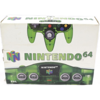 Nintendo 64 System Jungle Green Console Used